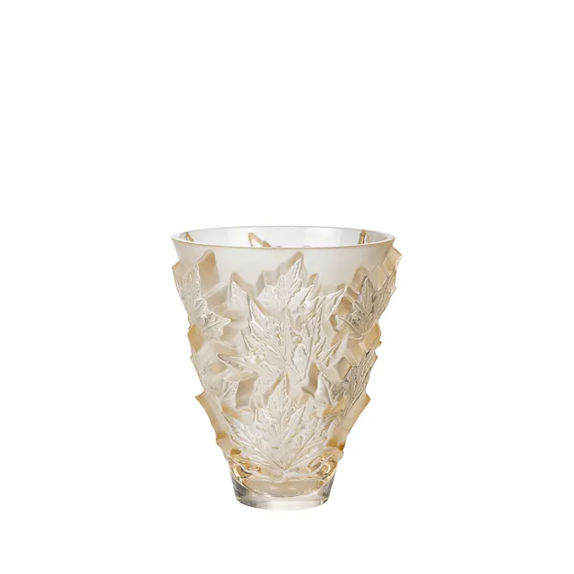 Lalique Champs-Élysées vaso cristallo taglia S oro