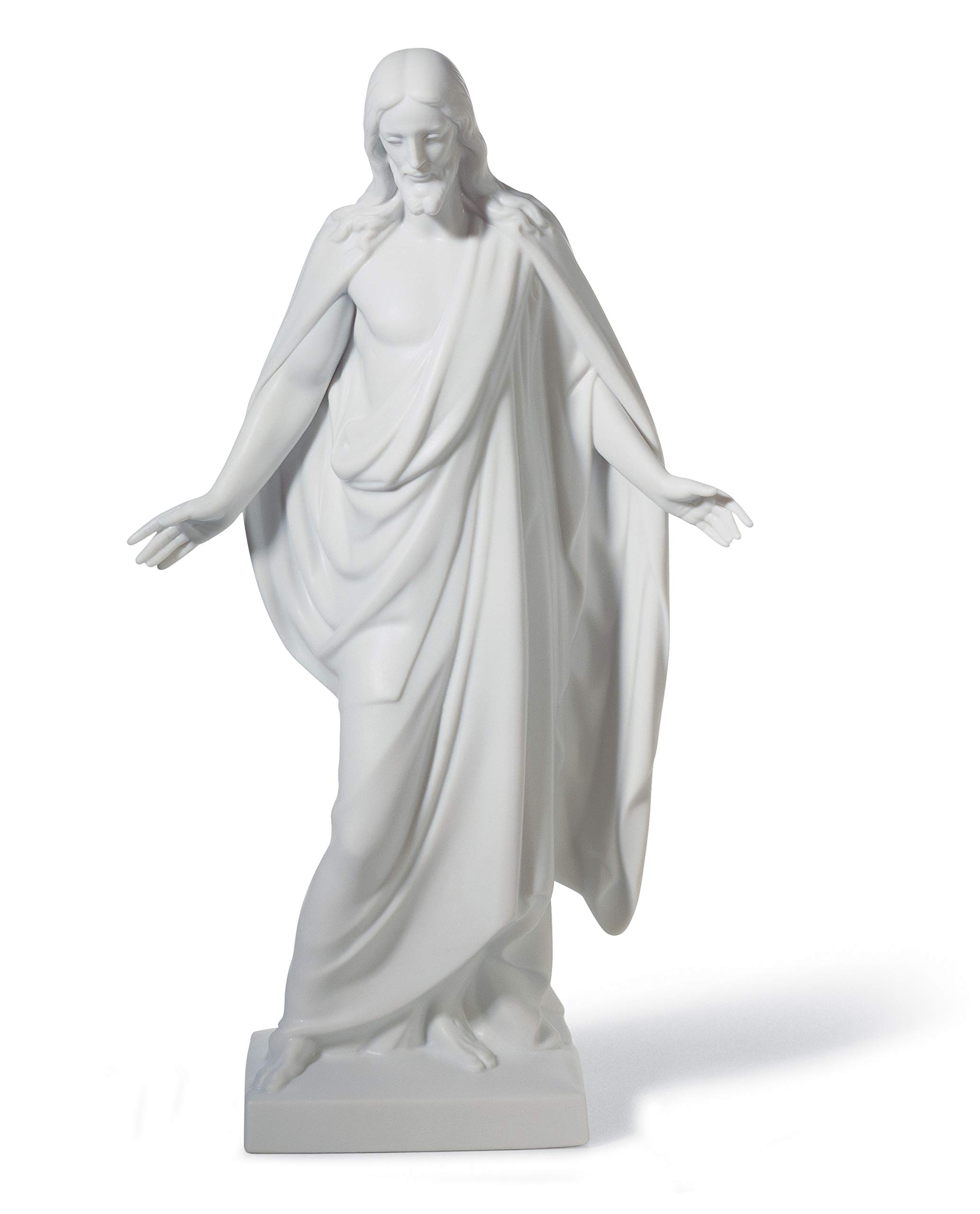 Lladró Sculture Cristo figurina religiosa bianco opaco