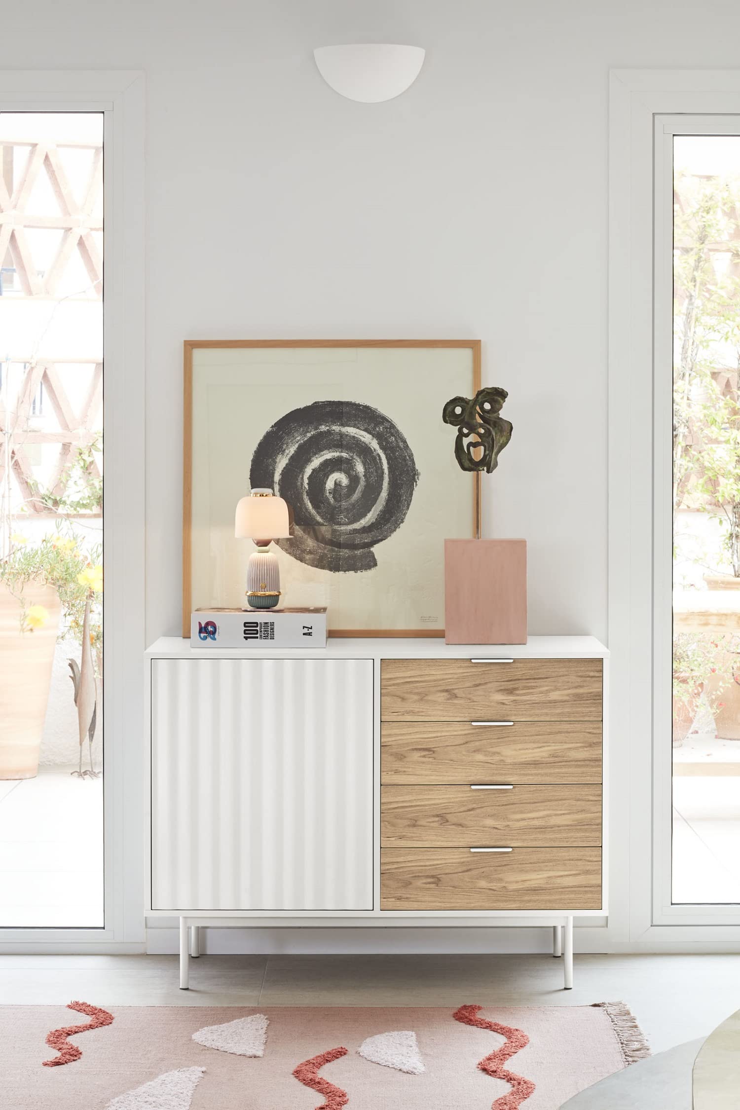 Lladró Kokeshi lampada da tavolo pastello senza fili