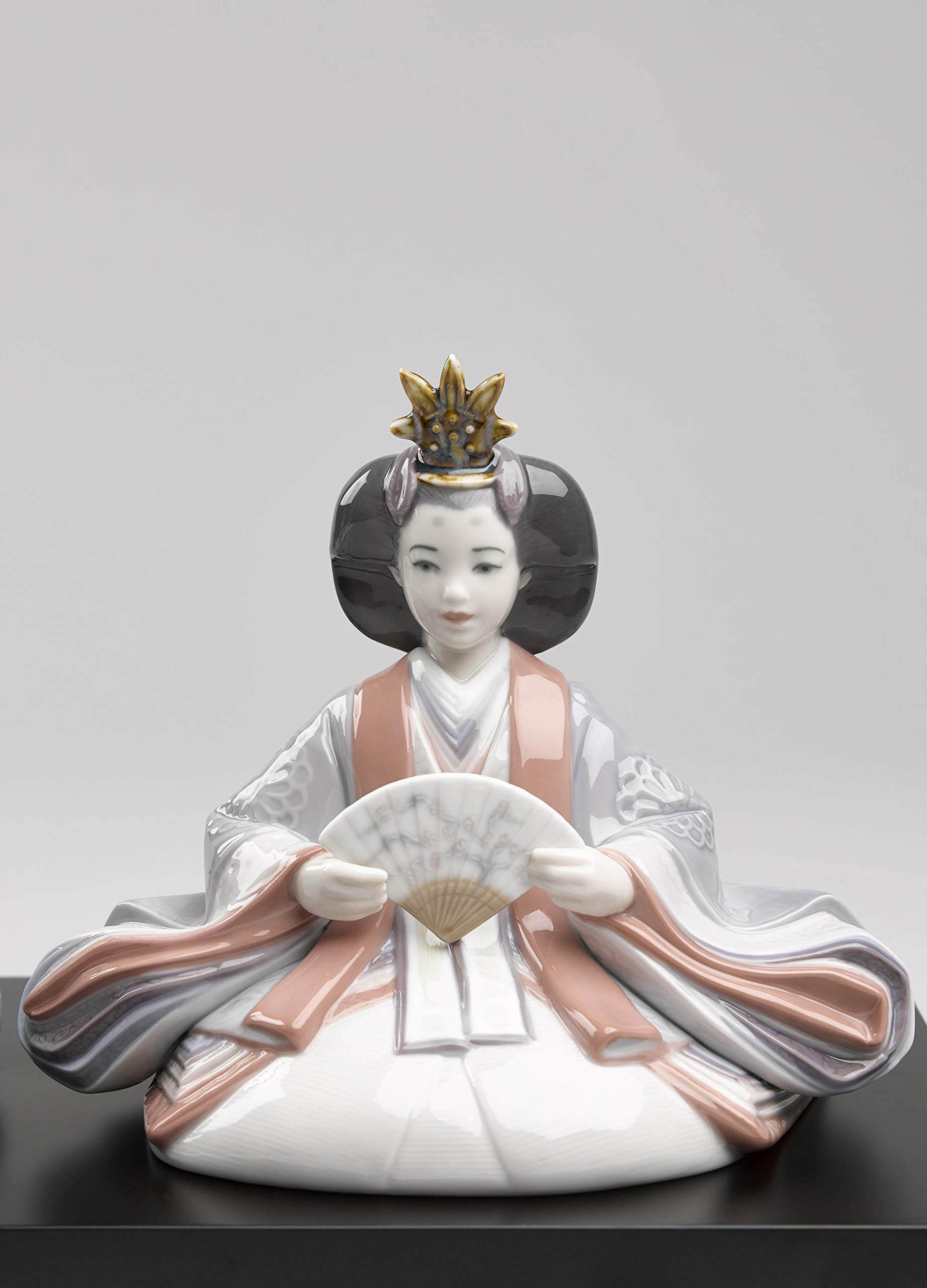 Lladró Hinamatsuri Dolls figurina porcellana bambole giapponesi