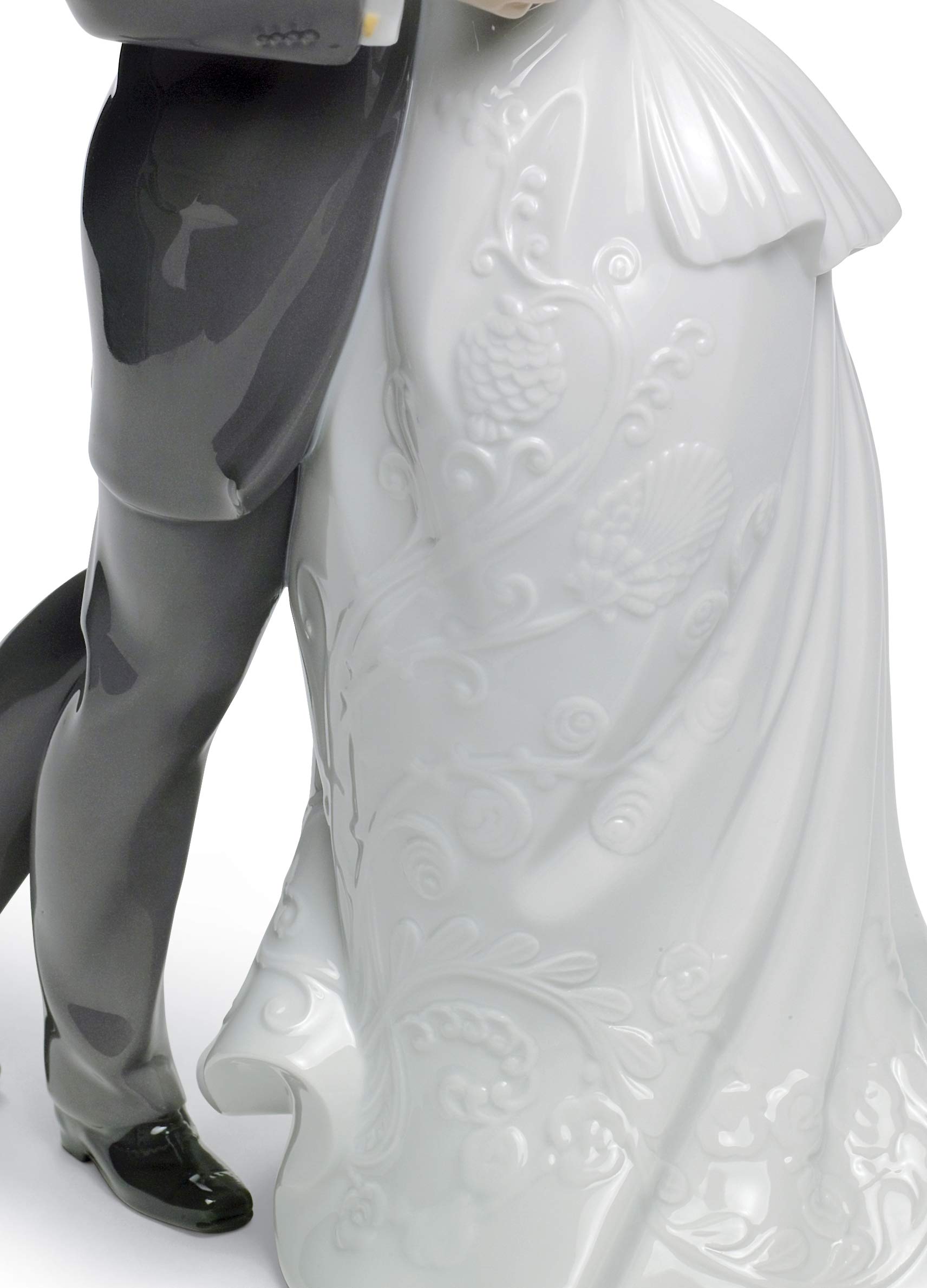 Lladró Sculture Il Valzer dei Fidanzati Figurina Coppia Porcellana