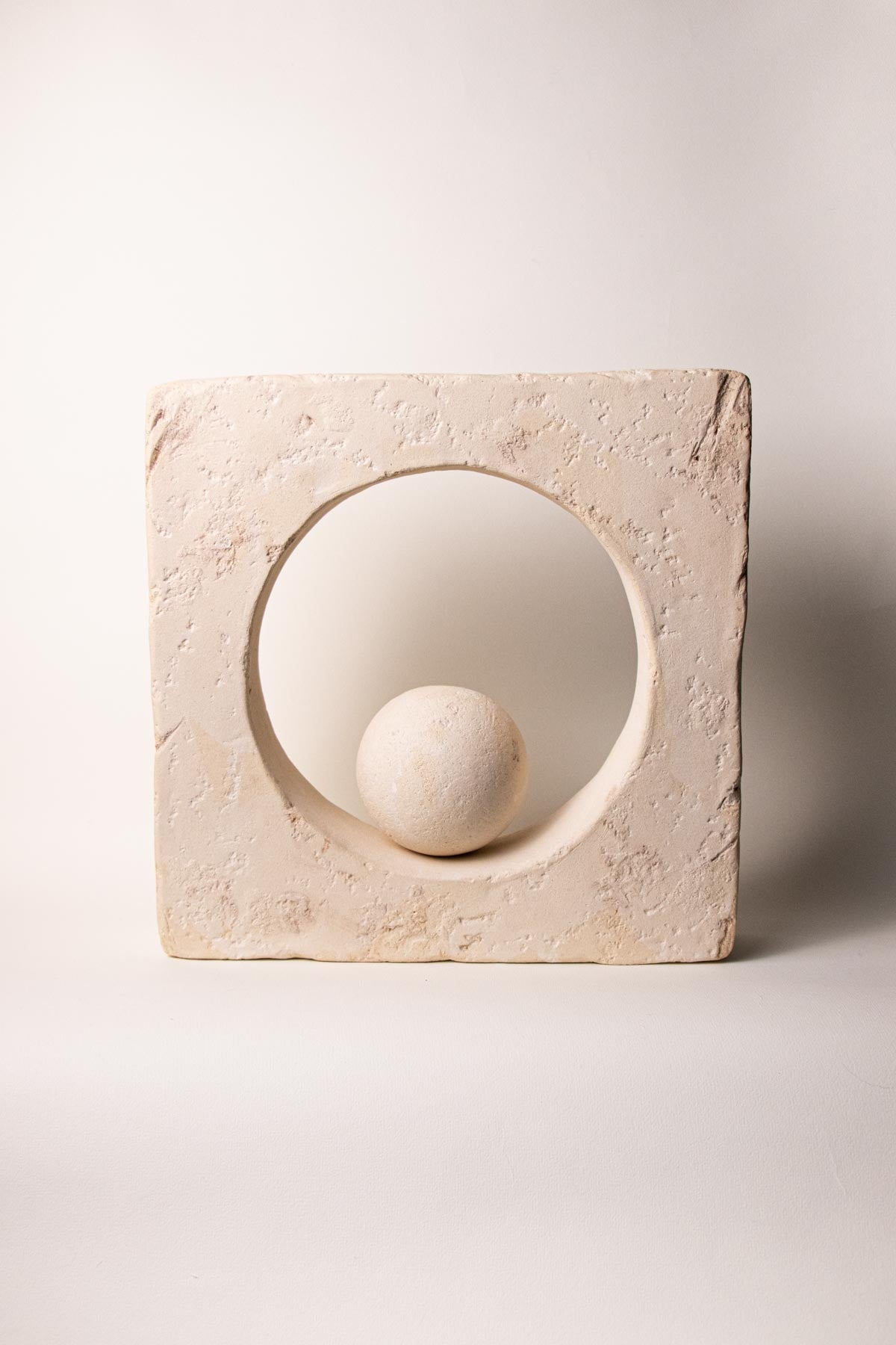 ClaireLune Aequilibrium scultura ceramica grès 35 cm
