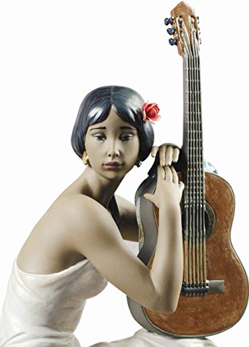 Lladró Suonatrice Flamenco figura porcellana danzatrice