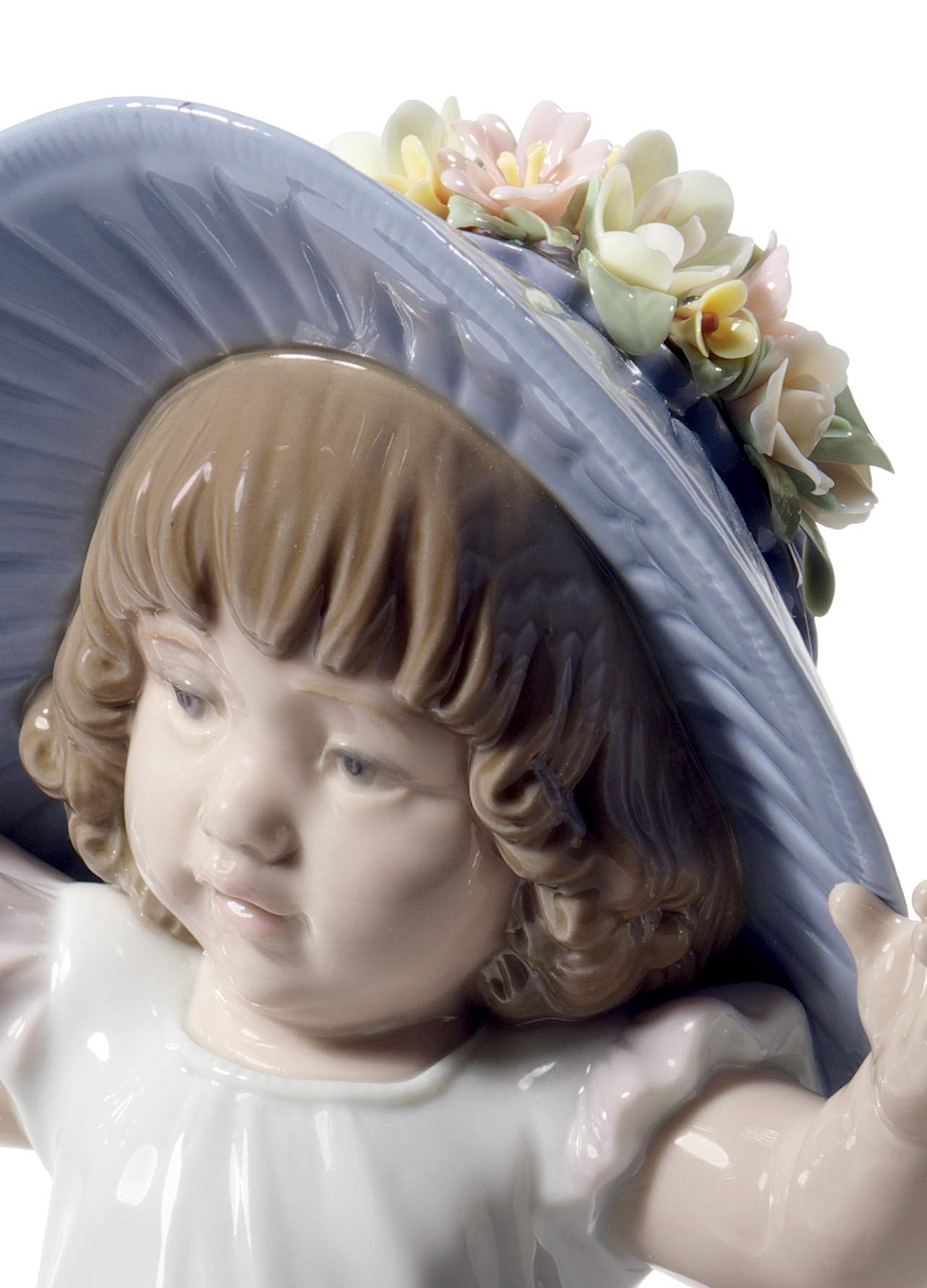 Lladró Sculture Cappello della Mamma figurina bimba 21 cm