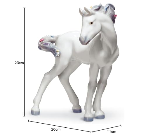 Lladró Sculture Il Cavallo figurina porcellana lucida