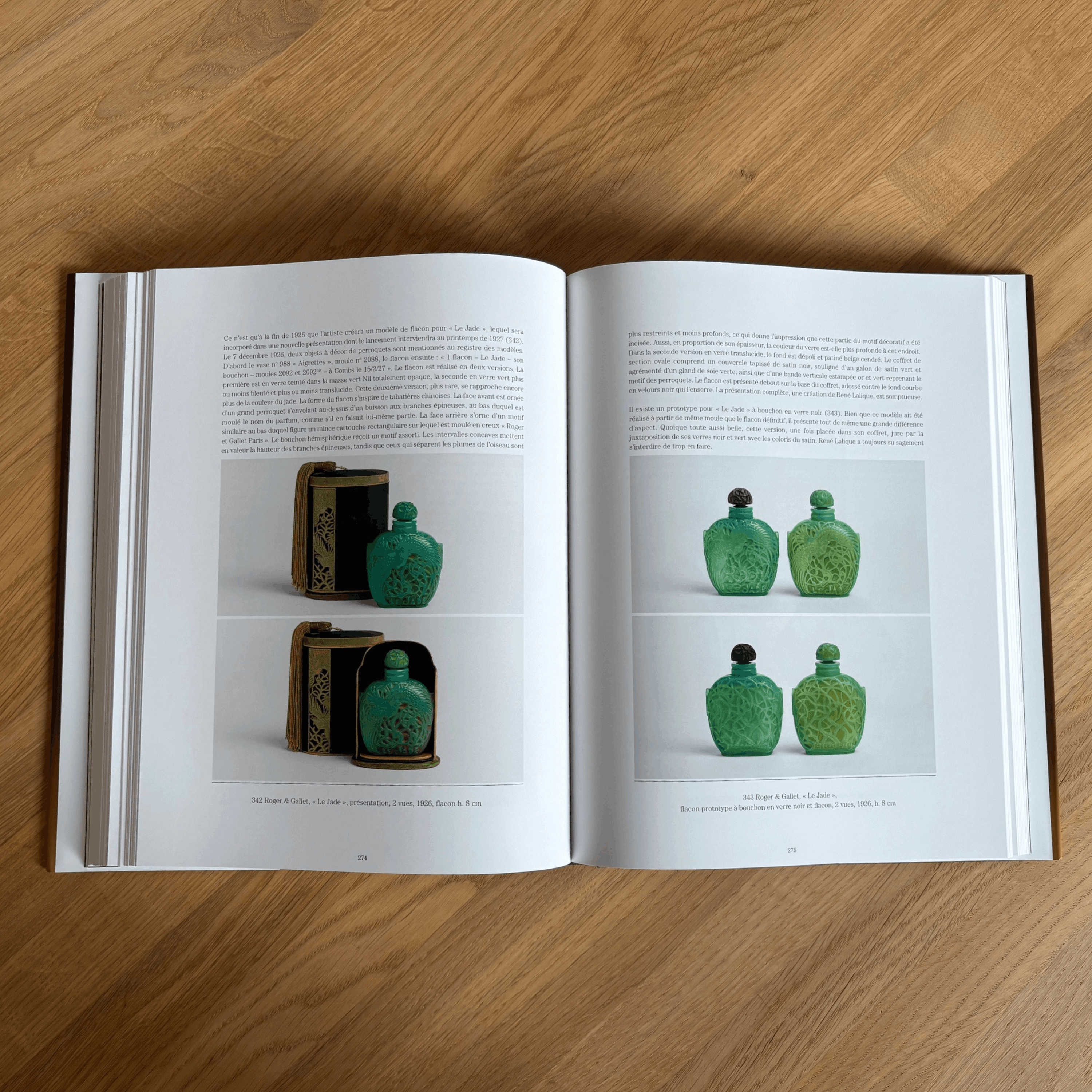 René Lalique L'Art libro flaconi e scatole cipria 486 pagine