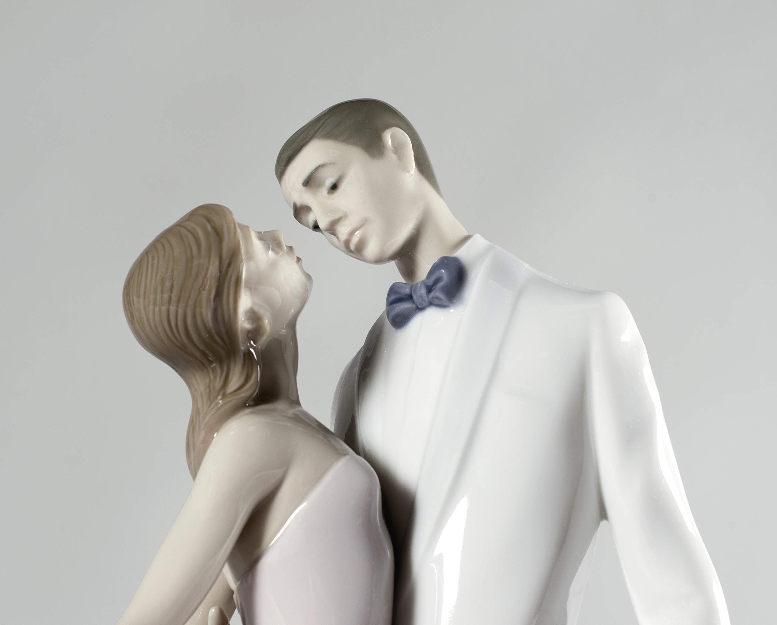 Lladró Sculture Coppia Felice Anniversario figurina porcellana