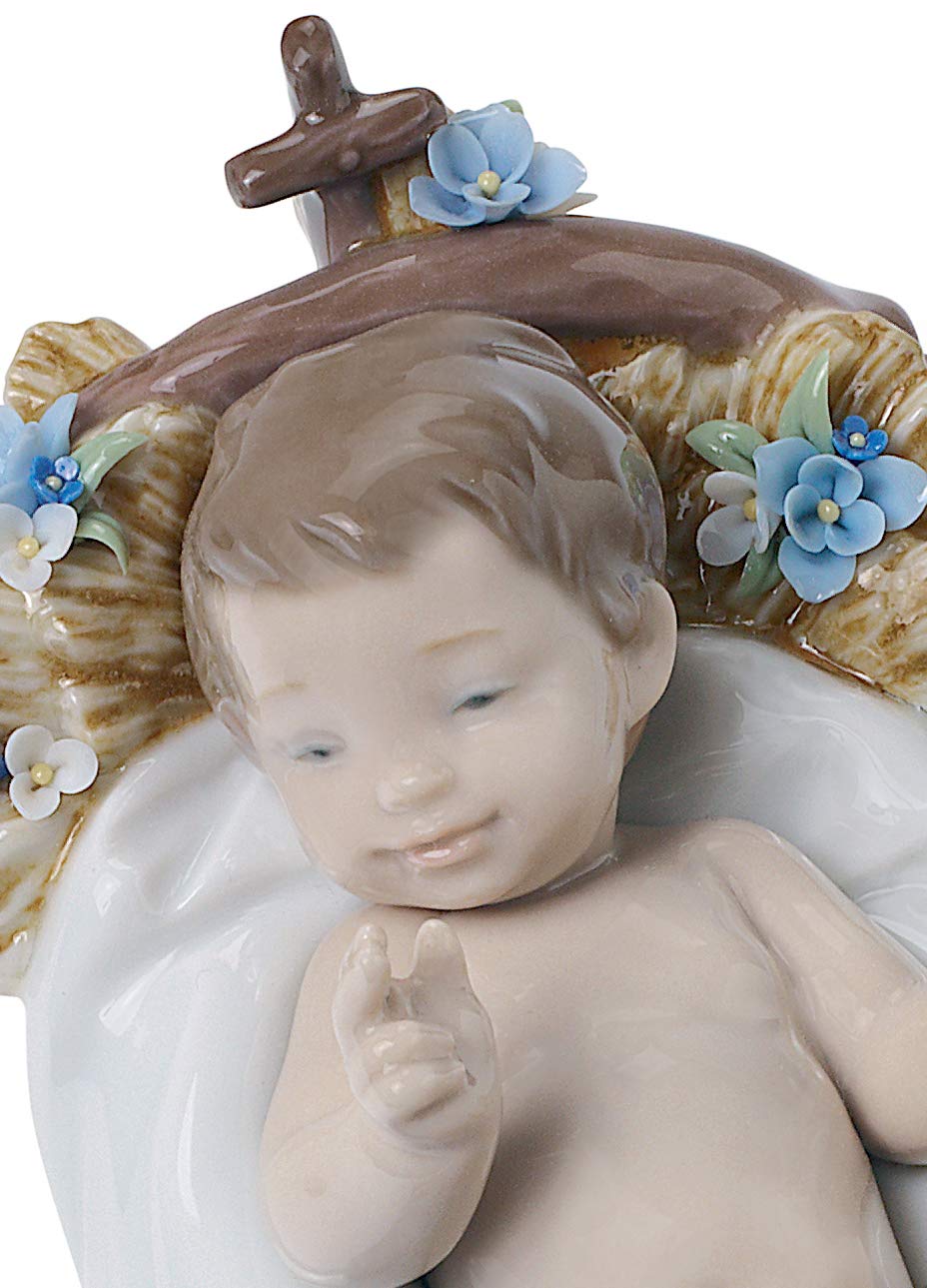 Lladró Sculture Bambino Gesù figurina in porcellana