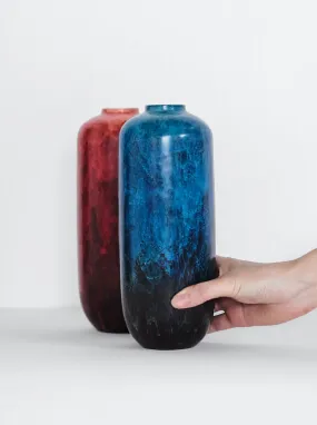 Piante d'Aria Ceramic Blue Vase vaso ceramica blu