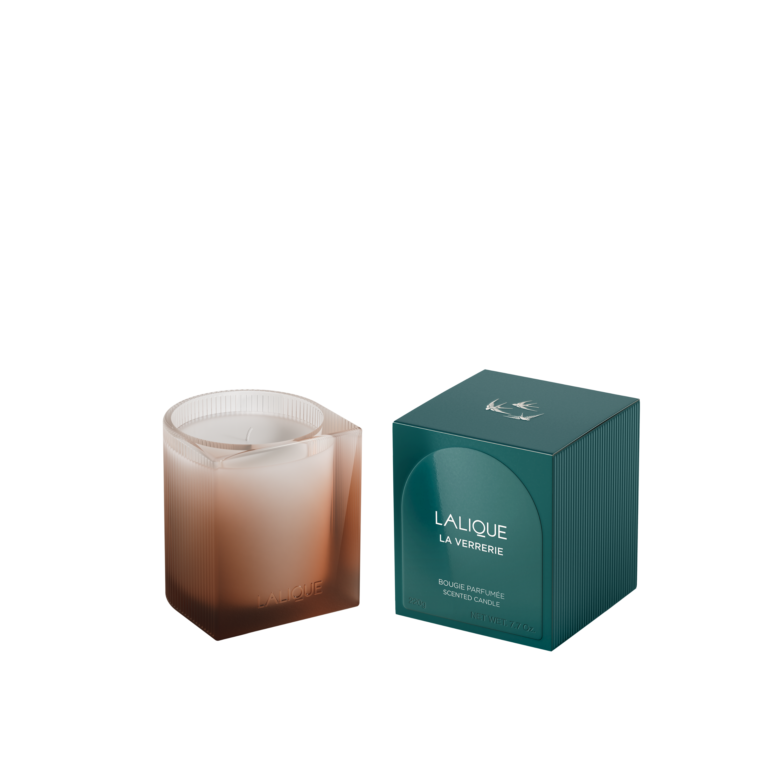Lalique La Verrerie Candela Profumata Ambrata 220 g