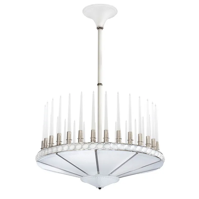 Lalique Perles lampadario cristallo 1 livello D1000 mm