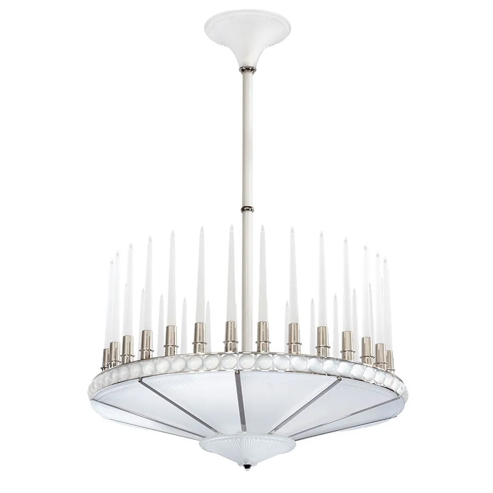 Lalique Perles lampadario cristallo 1 livello D1000 mm