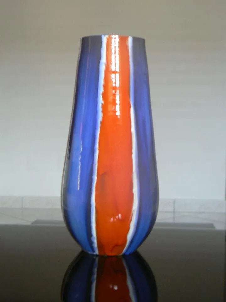 Raffaela Russo Vasi 27 vaso in ceramica dipinto a mano