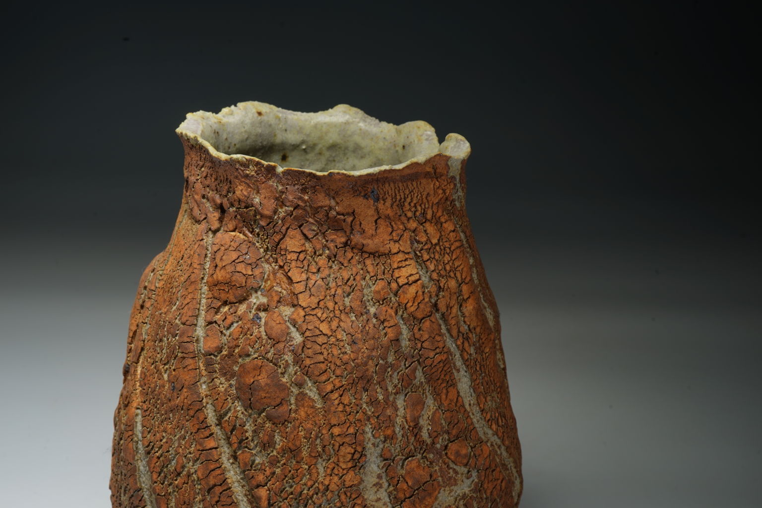 Terry Davies Vases Earth Texture Vaso Astratto Ceramica