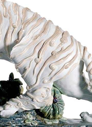 Lladró Tigre Mitologica figurina porcellana edizione limitata