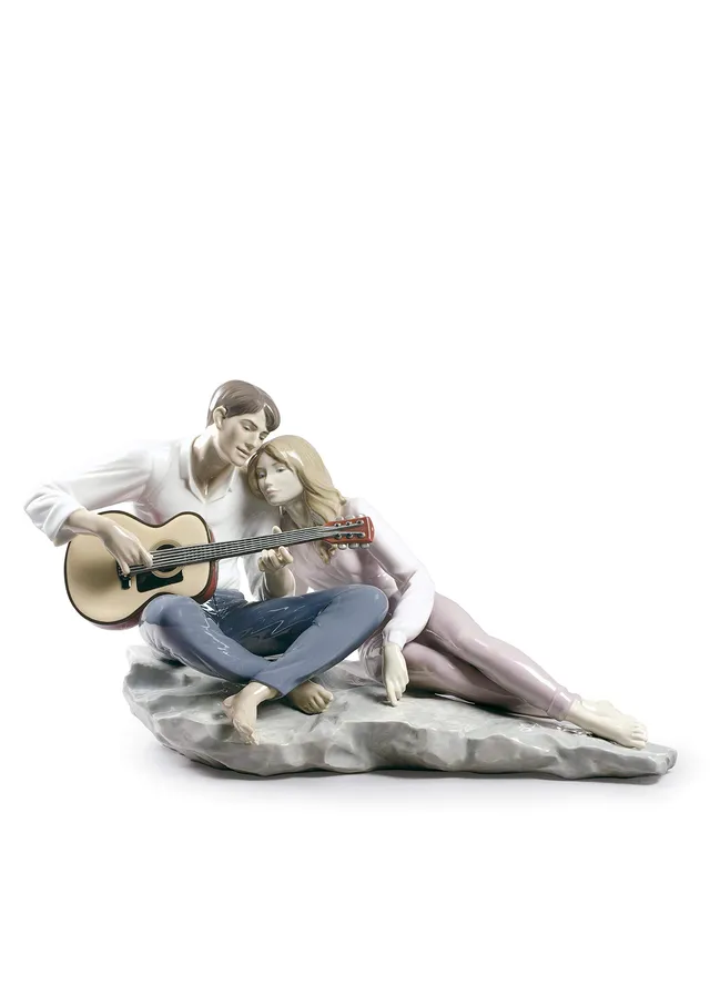 Lladró Sculture La Nostra Canzone scultura coppia porcellana