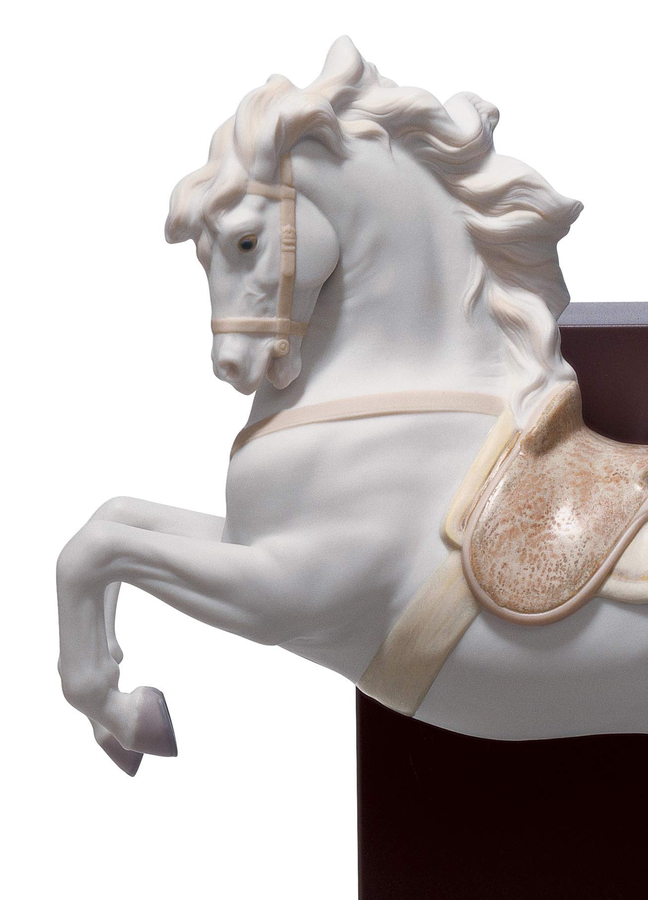 Lladró Cavallo In Pirouette figurina porcellana cavallo