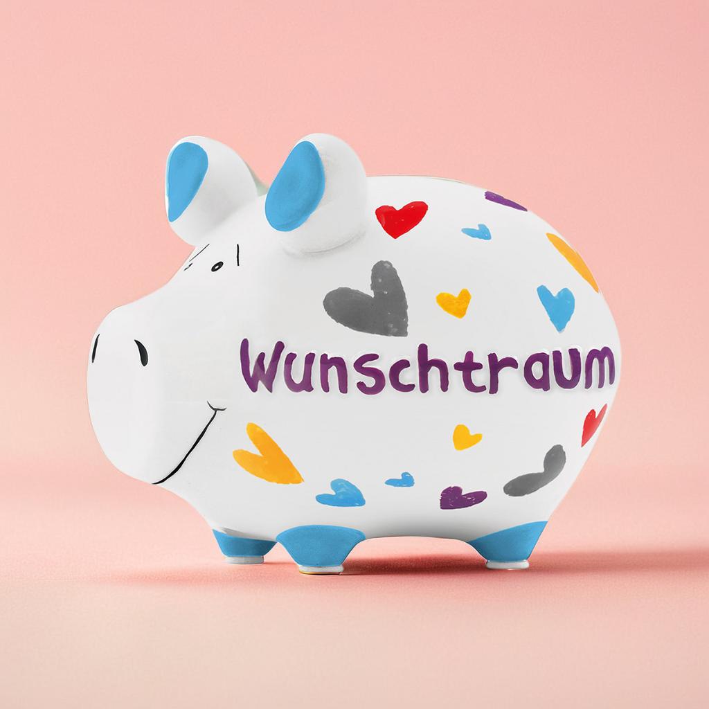 Sparschwein Company Wunschtraum salvadanaio maialino piccolo ceramica
