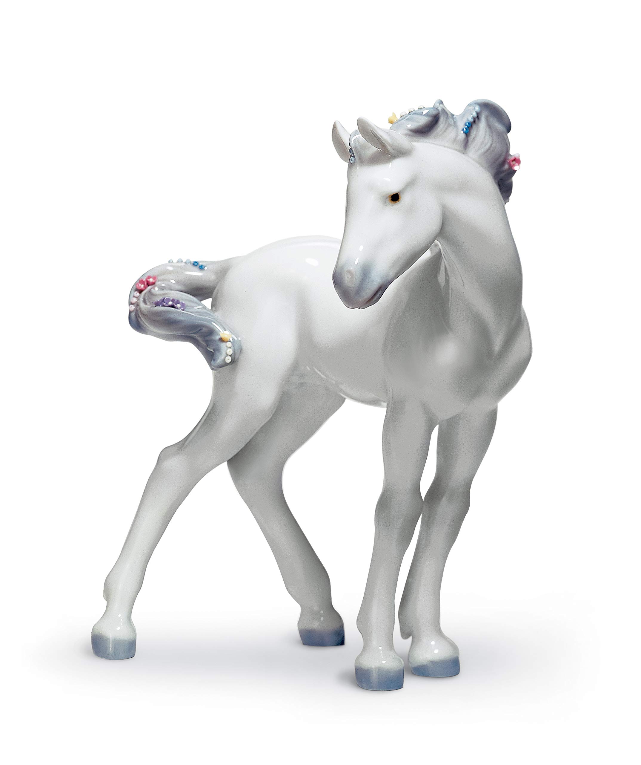 Lladró Sculture Il Cavallo figurina porcellana lucida