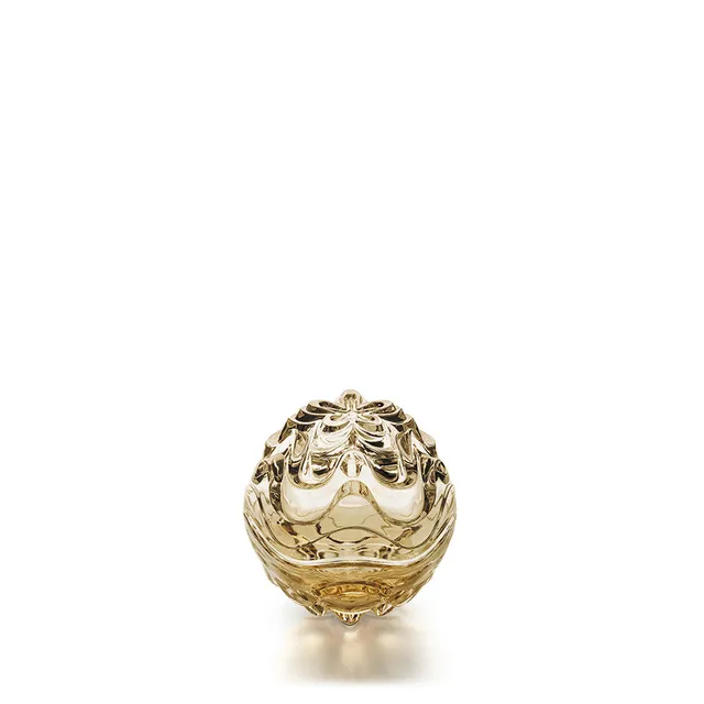 René Lalique Vibration Scatola Cristallo Oro One Size