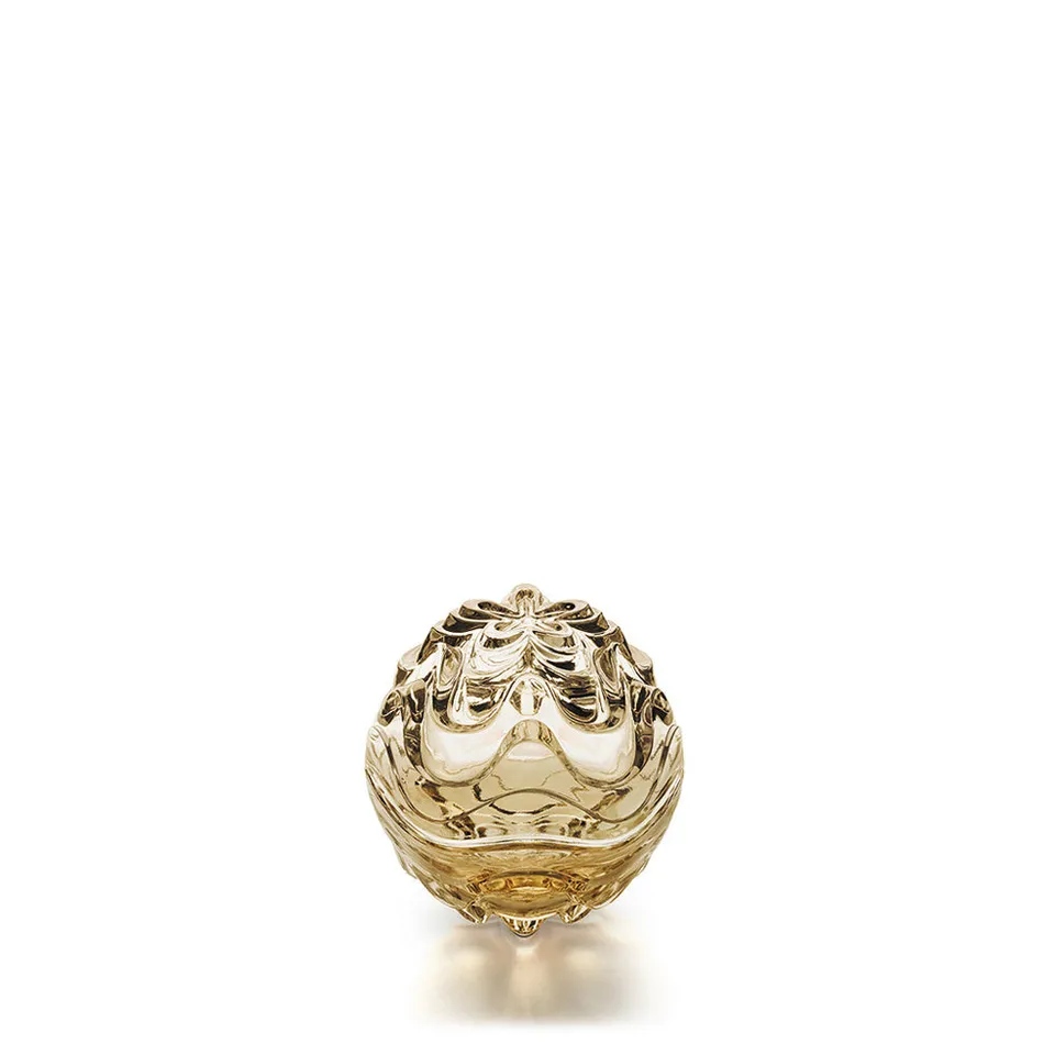 René Lalique Vibration Scatola Cristallo Oro One Size