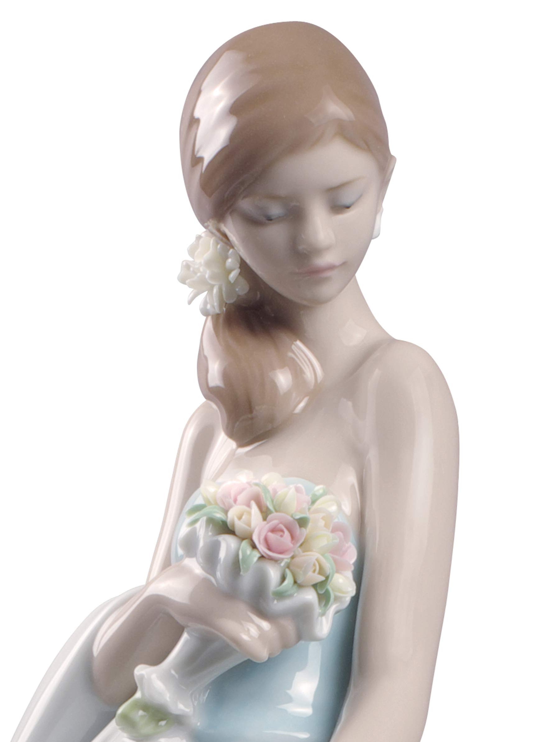 Lladró Sculture Sposa Il Suo Giorno Speciale figurina porcellana sposa