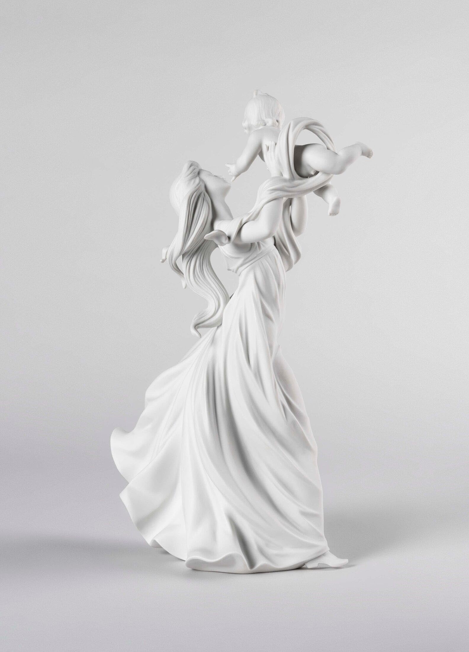 Lladró Madre Mio Bellissimo Bebè Figurina Bianco Mate