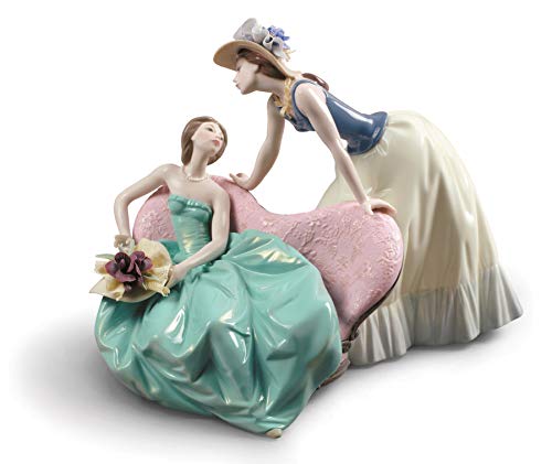 Lladró Sculture Come Va La Festa? statua donne porcellana