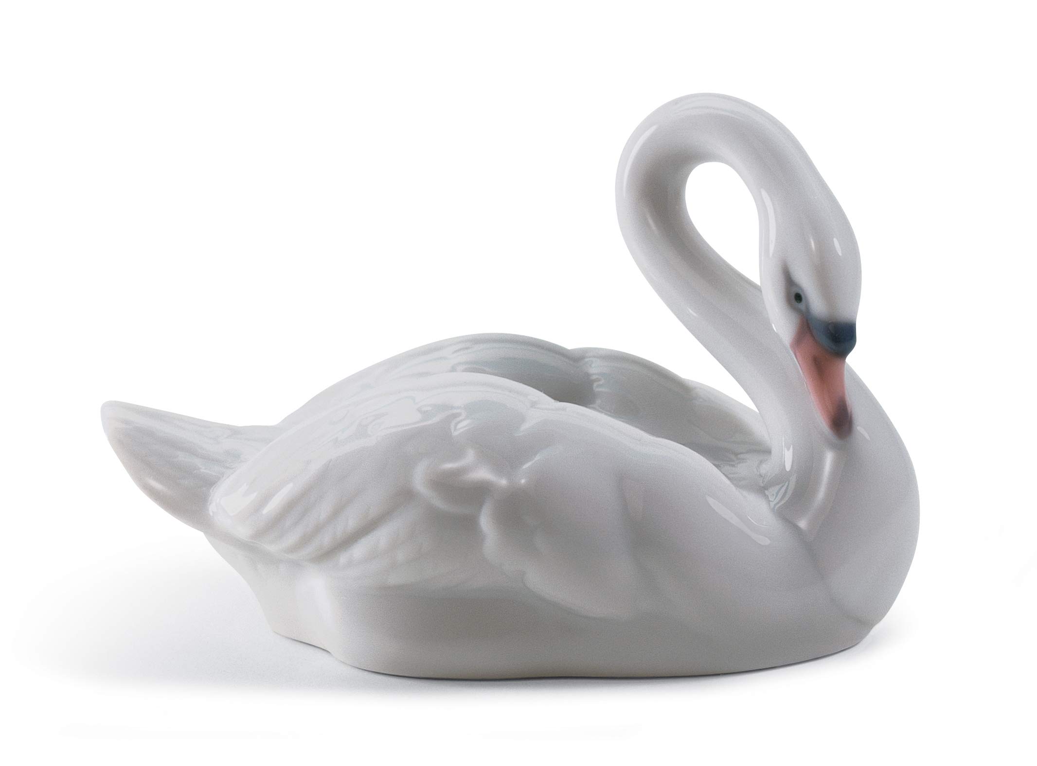 Lladró Sculture Cigno Elegante figura porcellana 7 cm