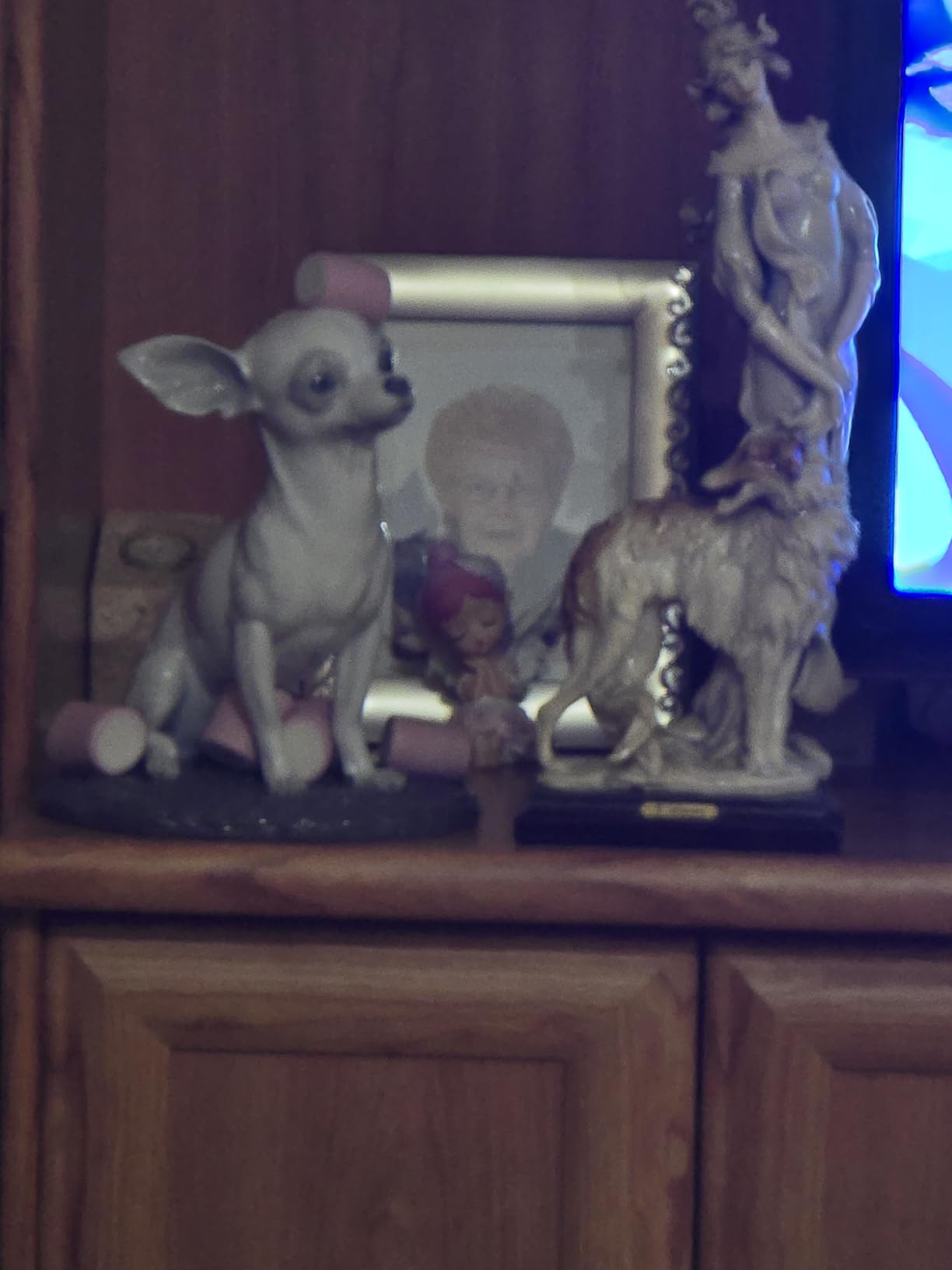 Lladró Chihuahua Marshmallows Figurina Cane Porcellana