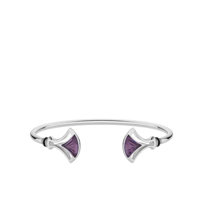Lalique Larcade bracciale flex S cristallo viola