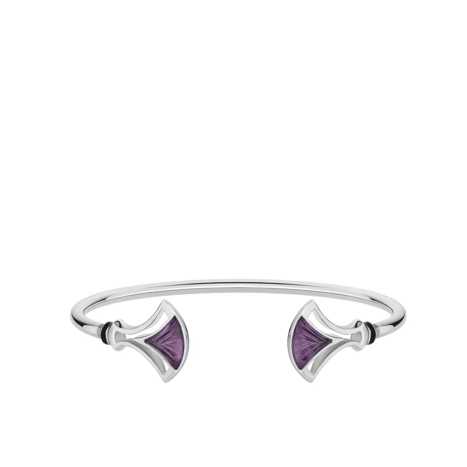 Lalique Larcade bracciale flex S cristallo viola