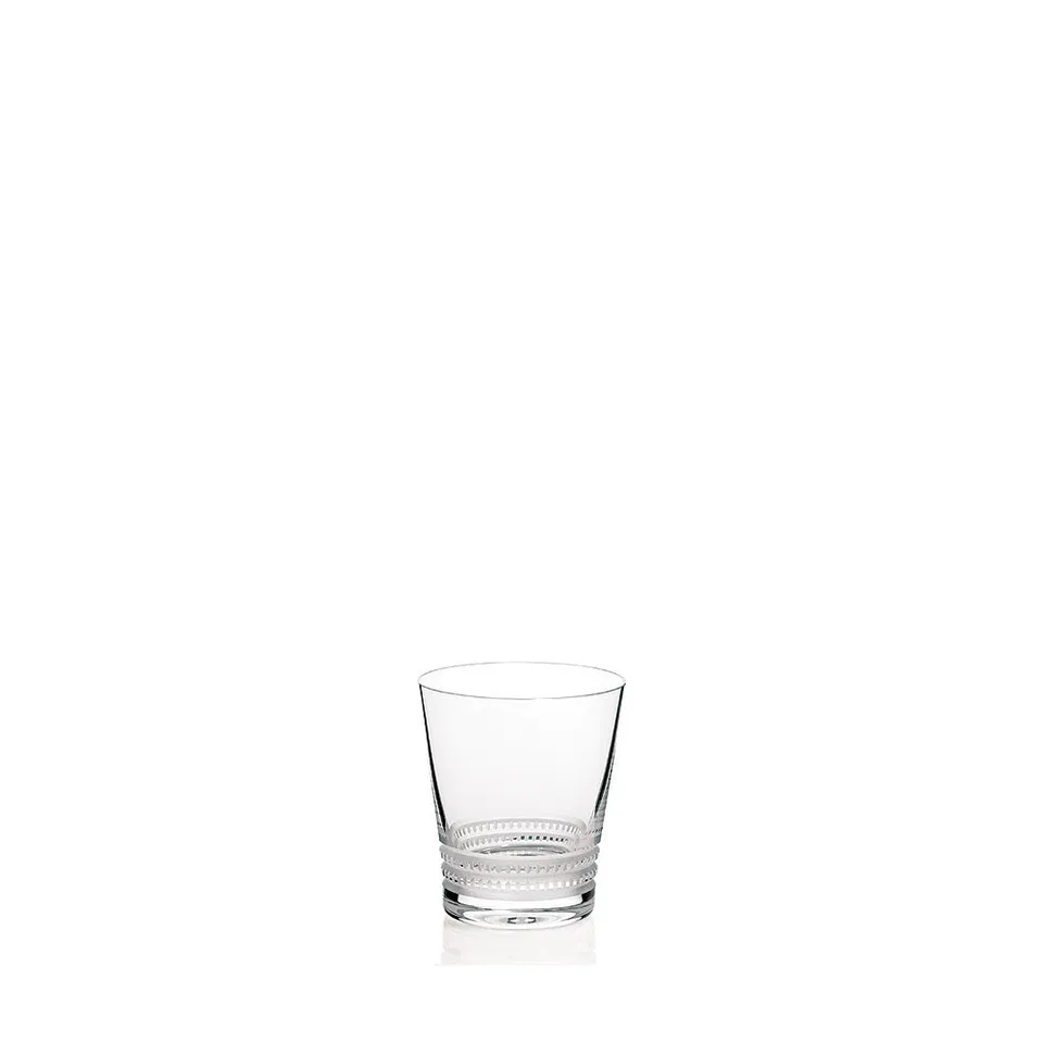 Lalique Facet Bicchiere Tumbler Cristallo 20 cl Singolo