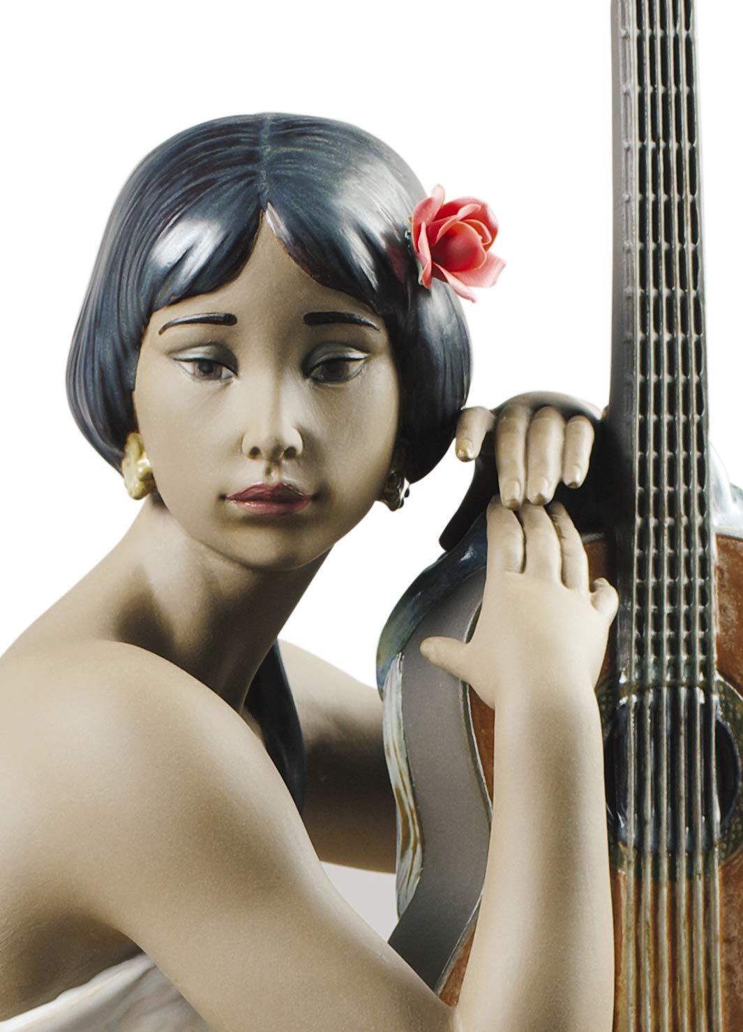 Lladró Suonatrice Flamenco figura porcellana danzatrice