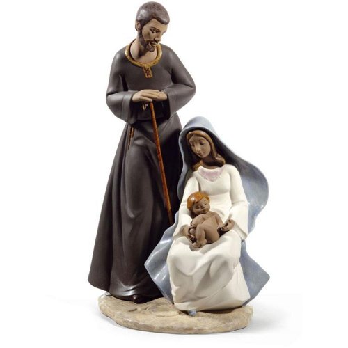Lladró NAO Sacra Famiglia 02012007 statuetta porcellana presepe