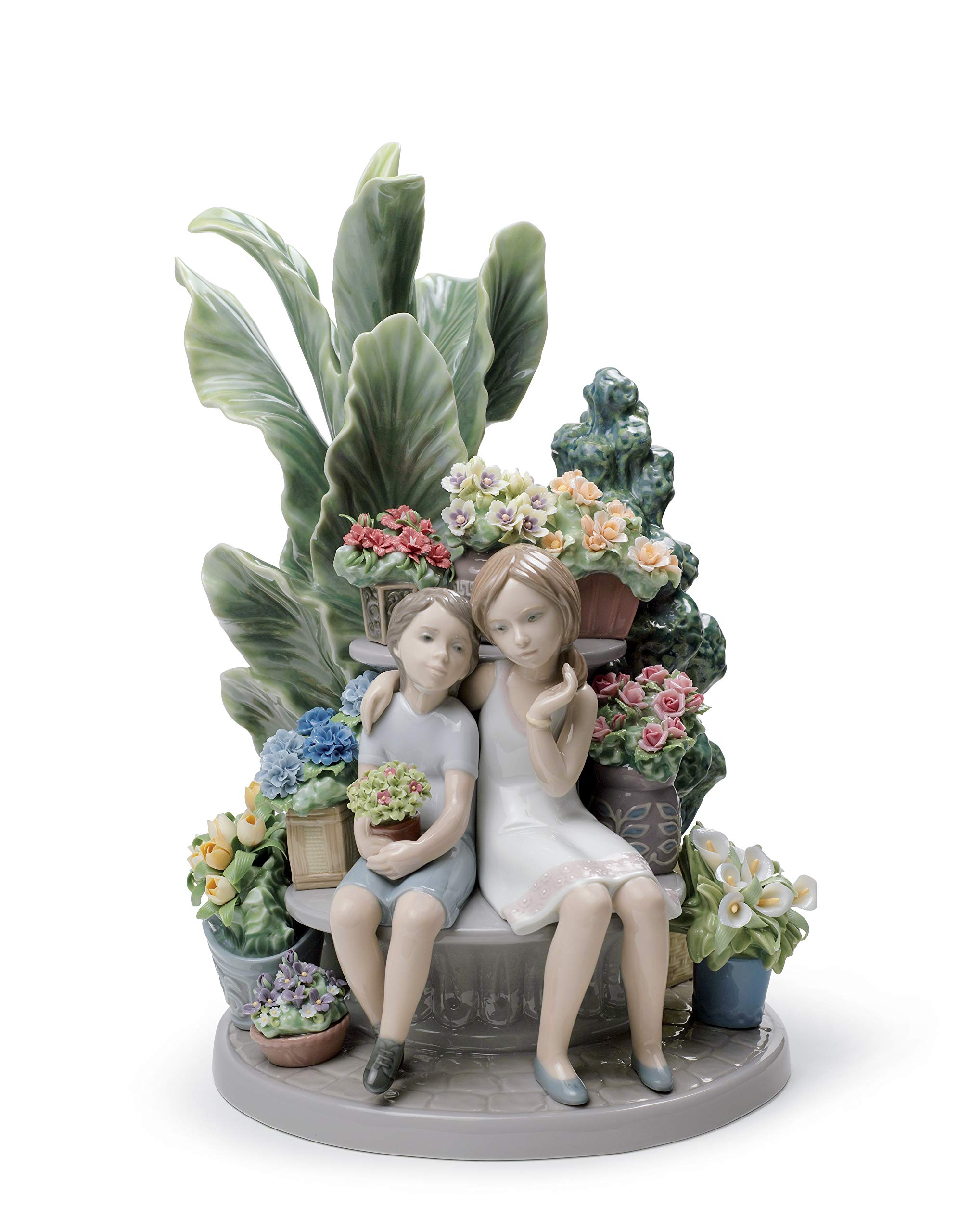 Lladró Sculture Segreteria statuetta bambini porcellana edizione limitata