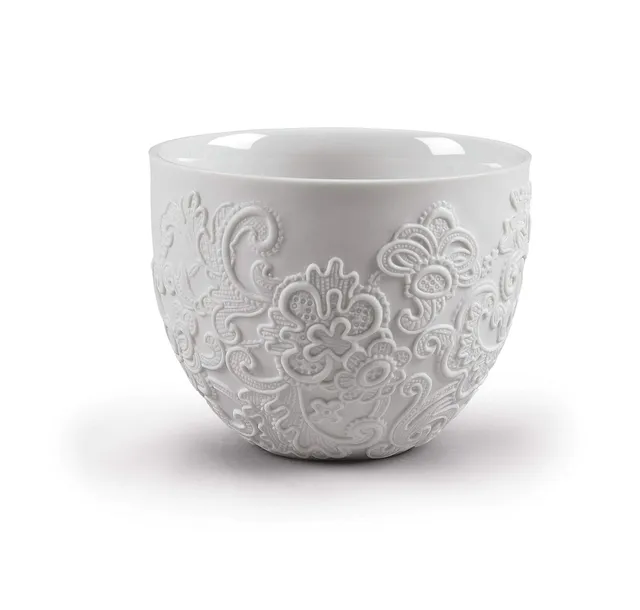 Lladró Tazza Ricami tazza da tè porcellana decorata a mano