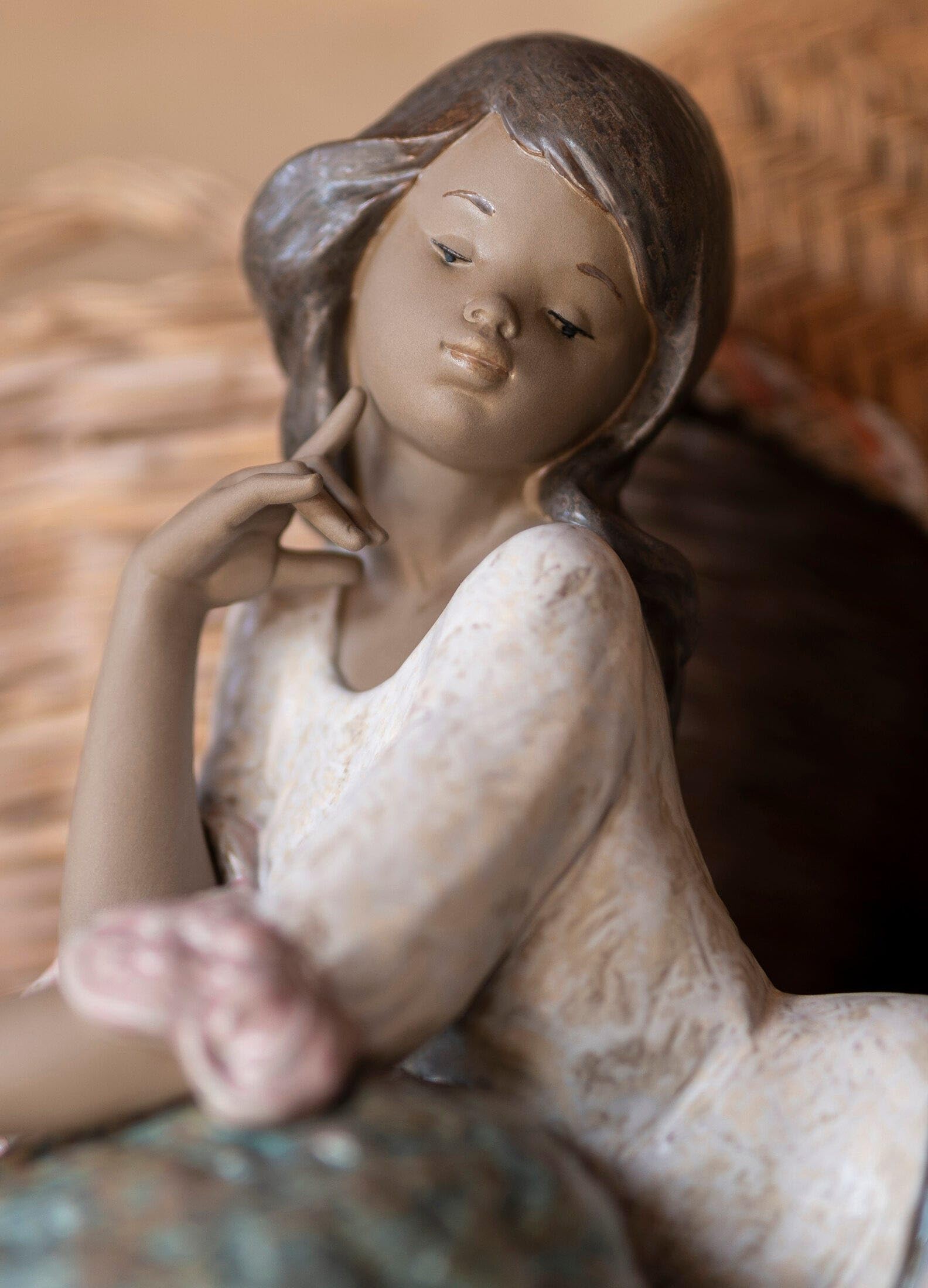 Lladró Donna Anima figurina in porcellana scultura donna