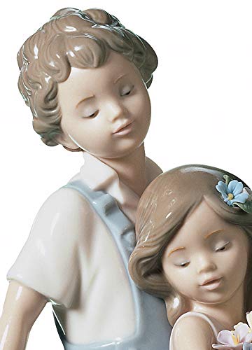 Lladró Tu Sei La Più Carina scultura bambini porcellana