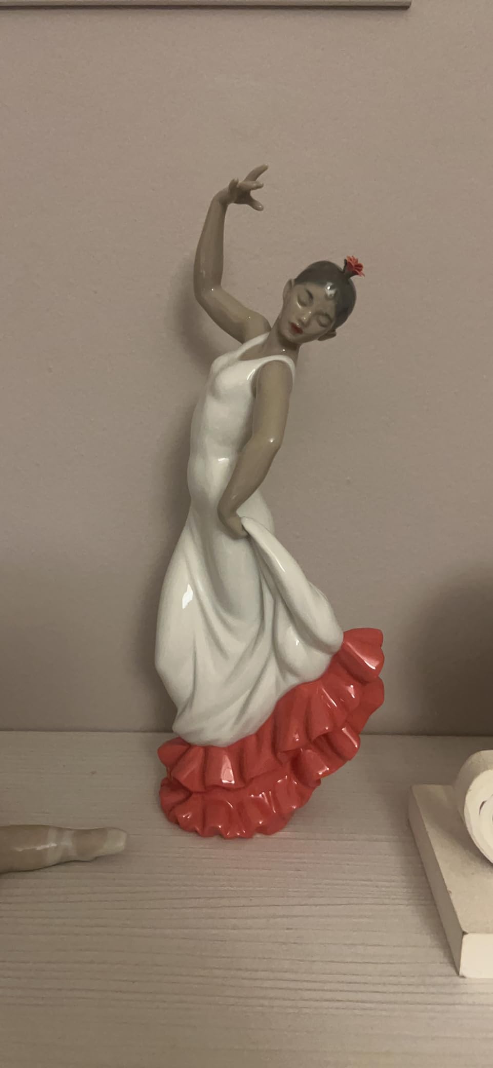 Lladró NAO Spagnola statuetta porcellana folklore danza donna