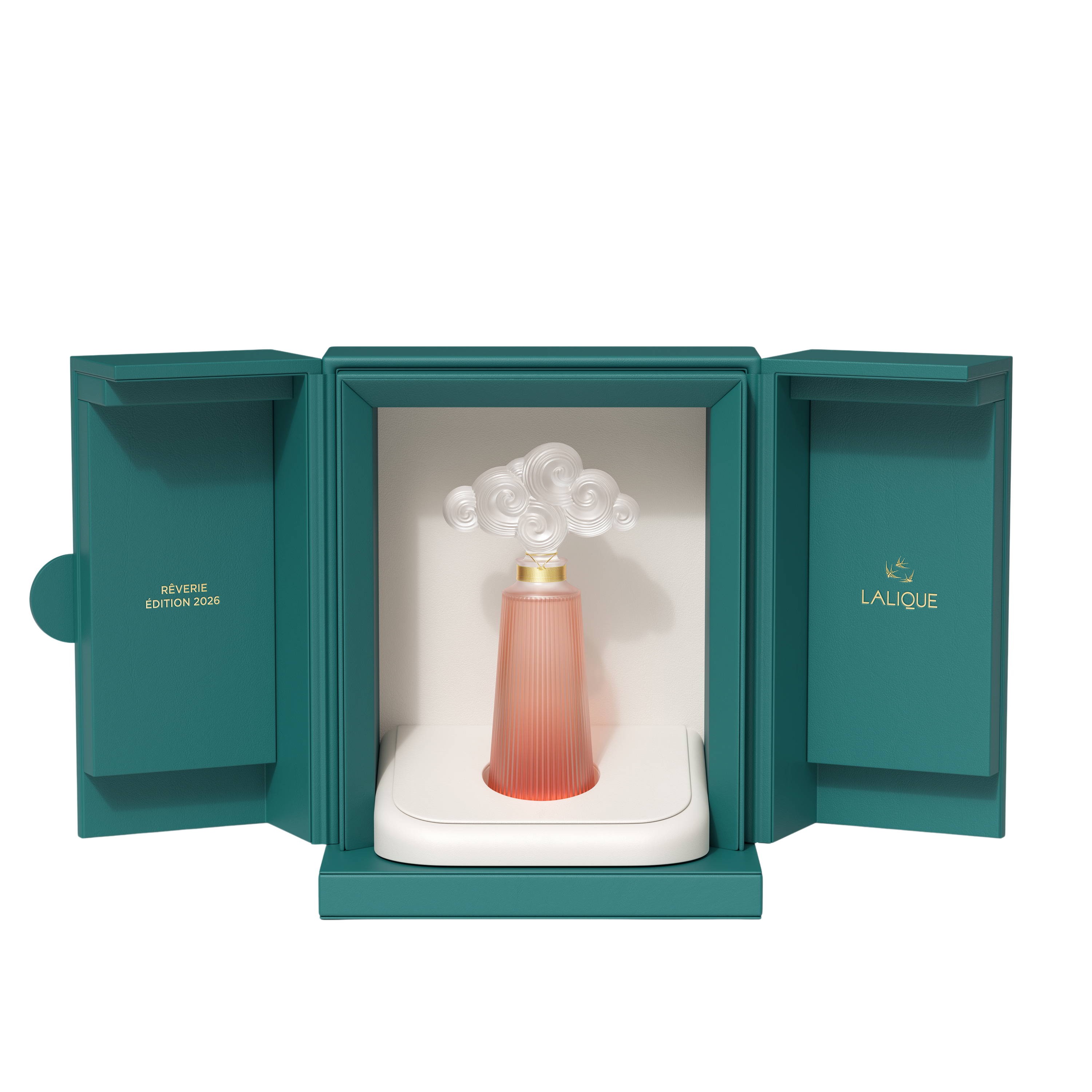René Lalique Rêverie flacone cristallo 75 cl extrait donna