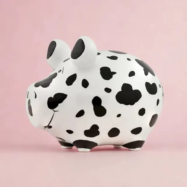 Sparschwein Company Kleinschweine Dalmatiner salvadanaio ceramica