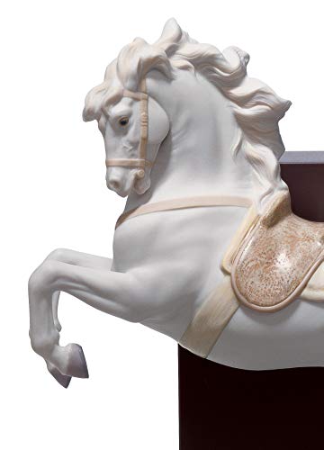Lladró Cavallo In Pirouette figurina porcellana cavallo