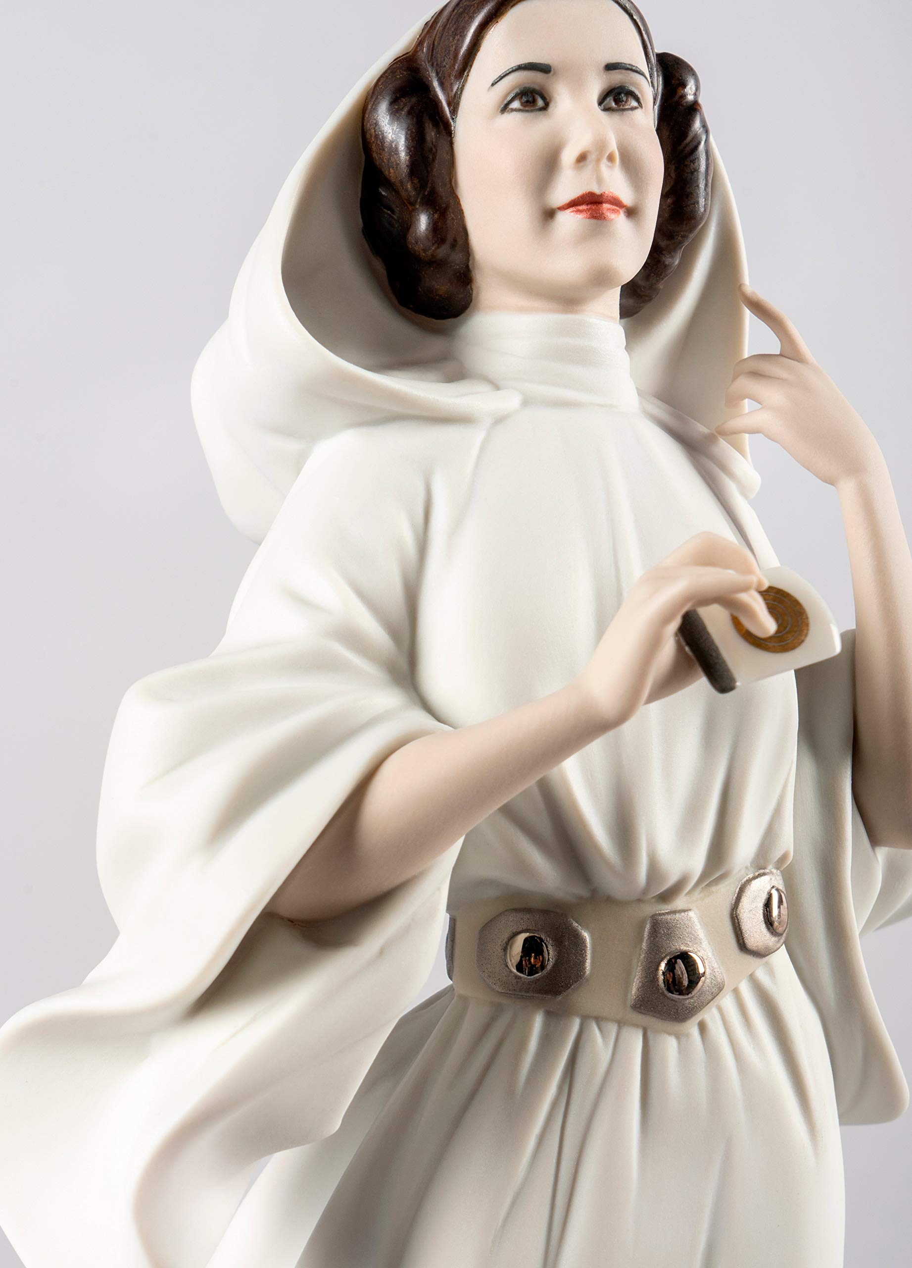 Lladró Princess Leia New Hope Figura Porcellana Pop