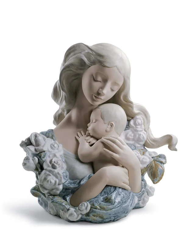 Lladró Madre Dichosa Statuetta Madre Serie Limitata