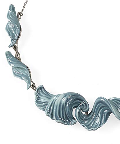 Lladró Gioielli Aquarium Collana in porcellana floreale