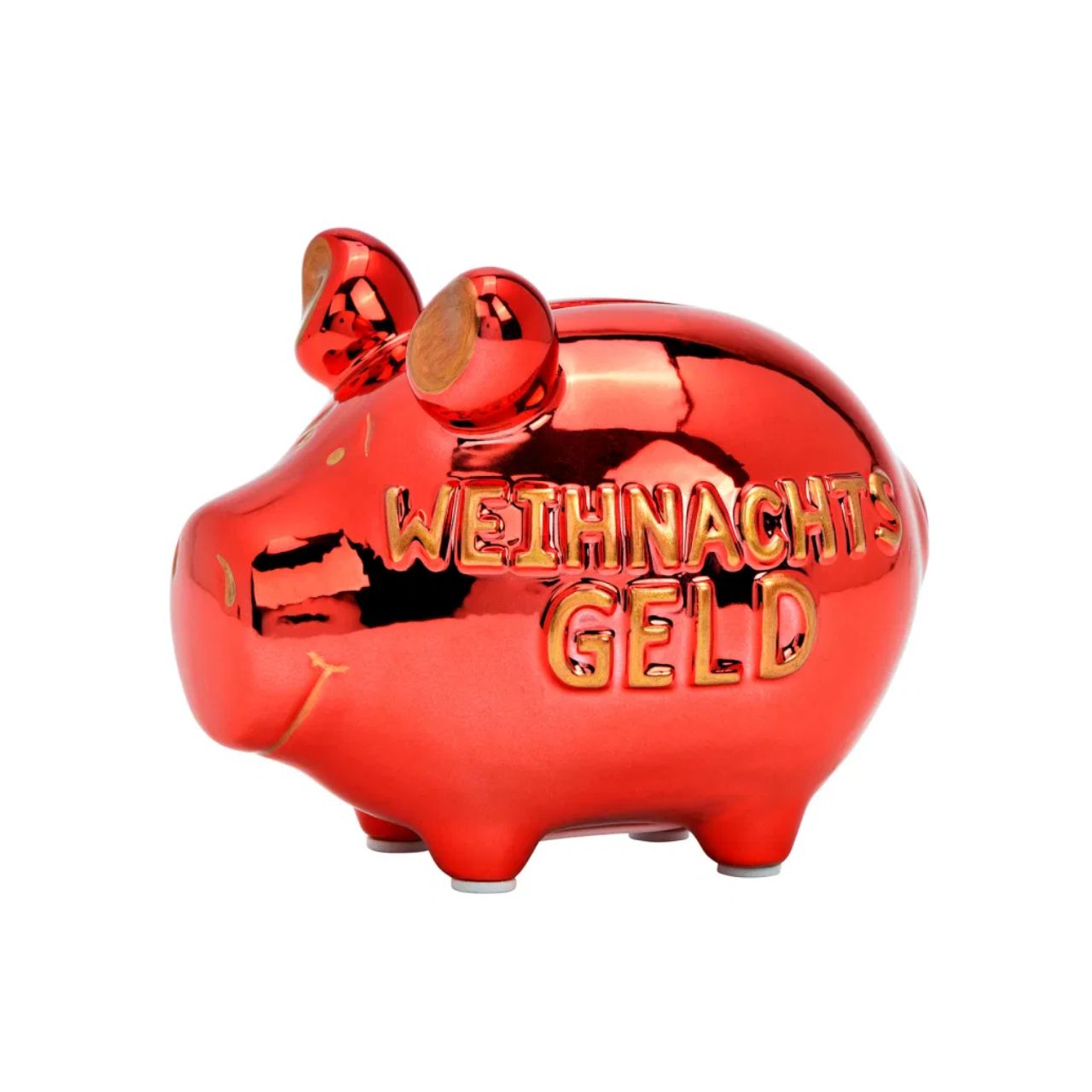 Sparschwein Company Kleinschweine Weihnachtsgeld salvadanaio rosso
