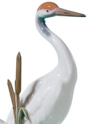 Lladró Alta Porcellana Coppia di Gru scultura porcellana