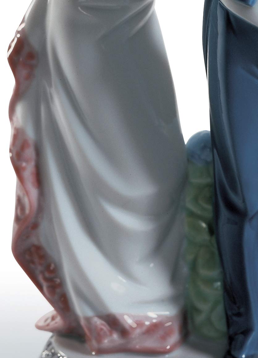 Lladró Non Insistere figurina porcellana fidanzati 15 cm