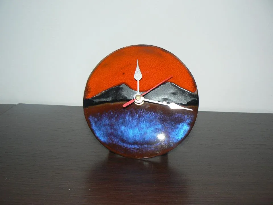 Raffaela Russo Arredo Orologio in ceramica 02 orologio parete